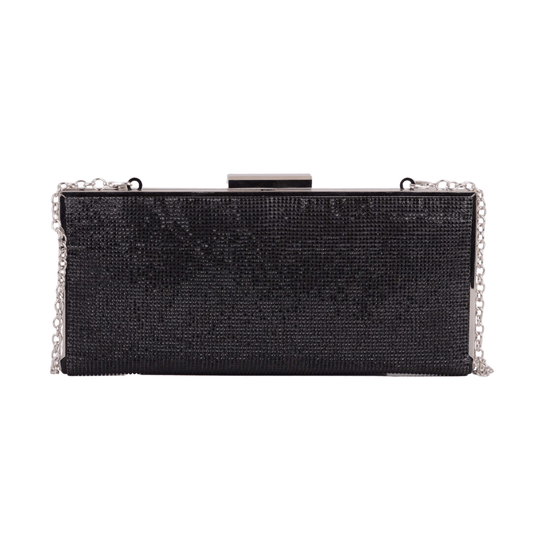 1616-BLACK 1616 - Effortless Elegance: Minimal Long Thin Clutch - Wholesale Handbag - Most Wanted USA