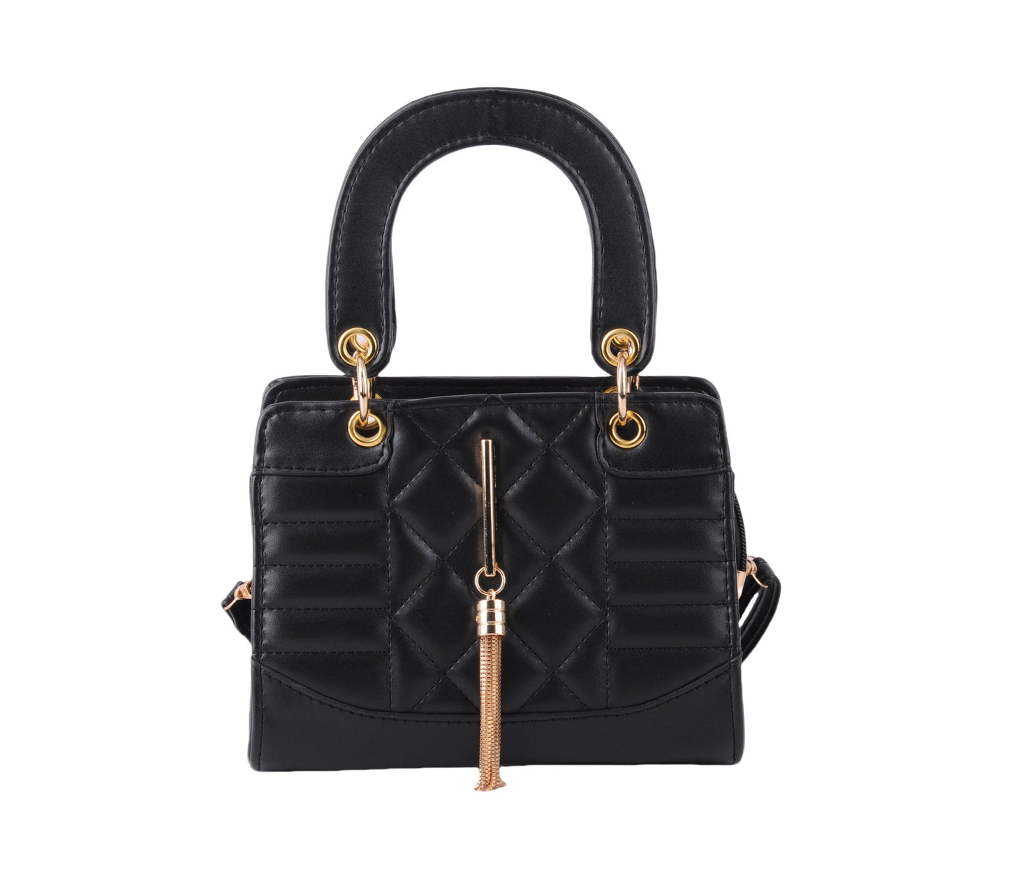 Gold Tassel Quilted Everyday Style
