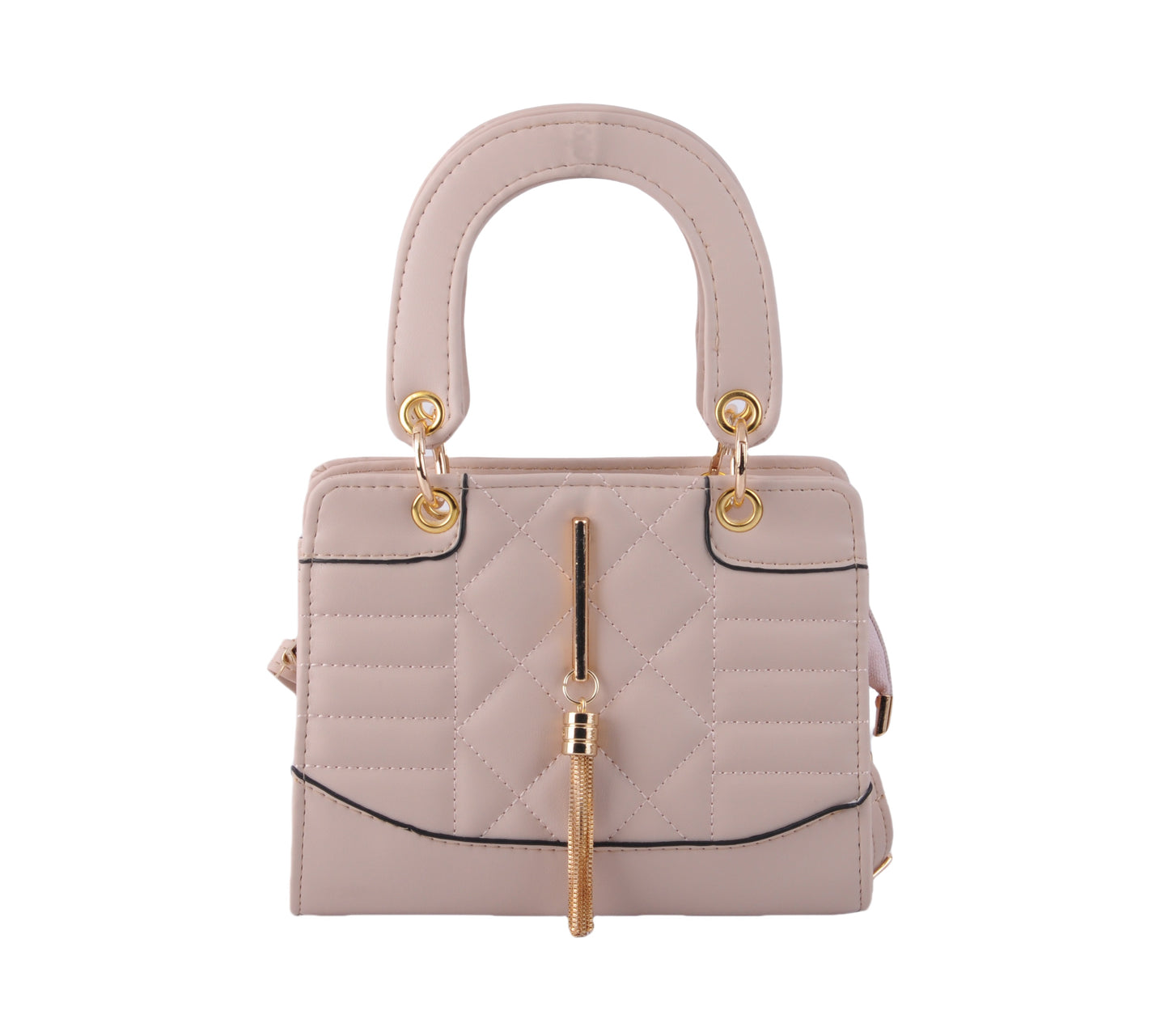 Gold Tassel Quilted Everyday Style