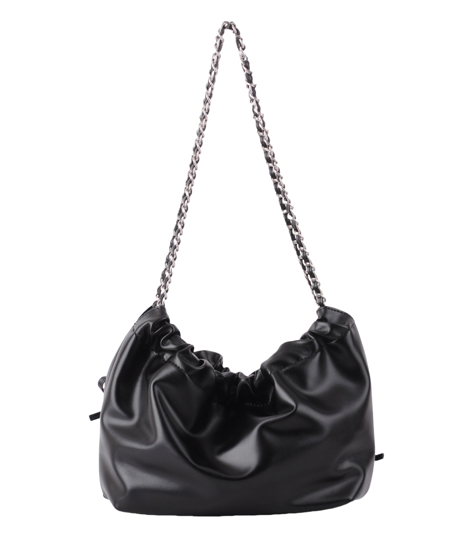 1694 - Rounded Crossbody with Chain Strap and Mini Bows Most Wanted USA