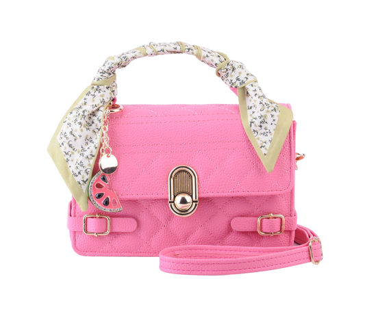 Pretty in Pink Bag with Watermelon Charm