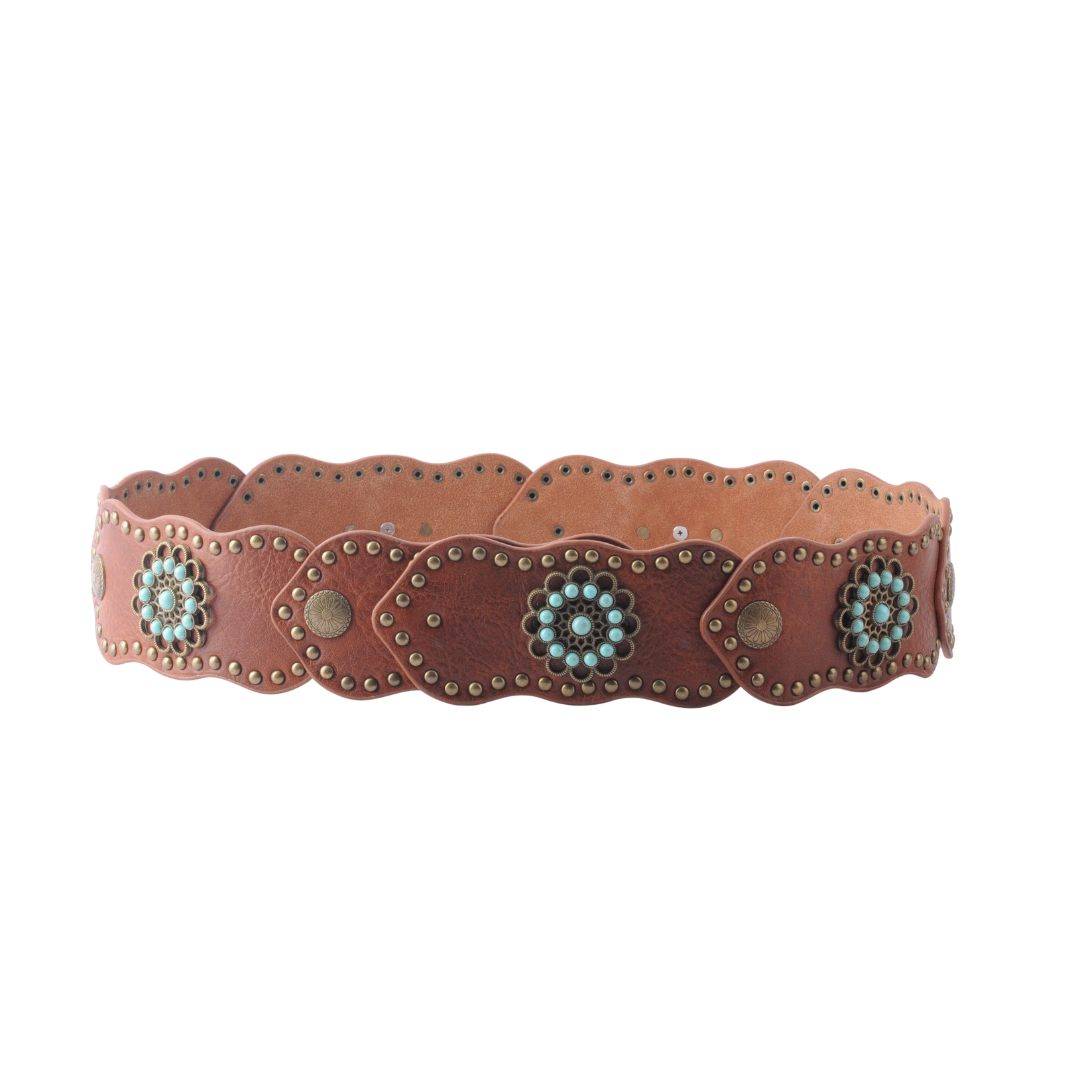 Santa Fe Scallop Corset Belt
