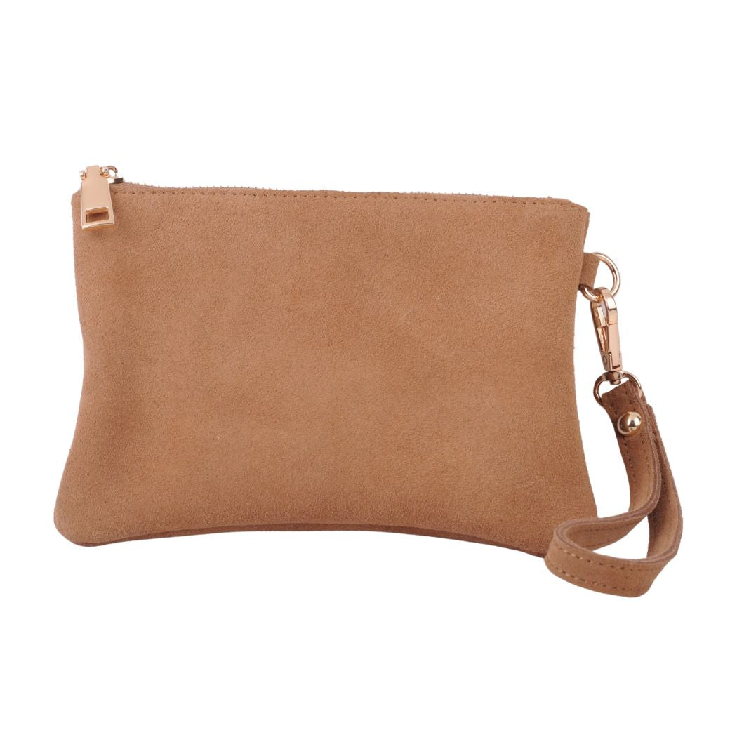 Genuine Suede Wristlet Pouch - Ships September 29th