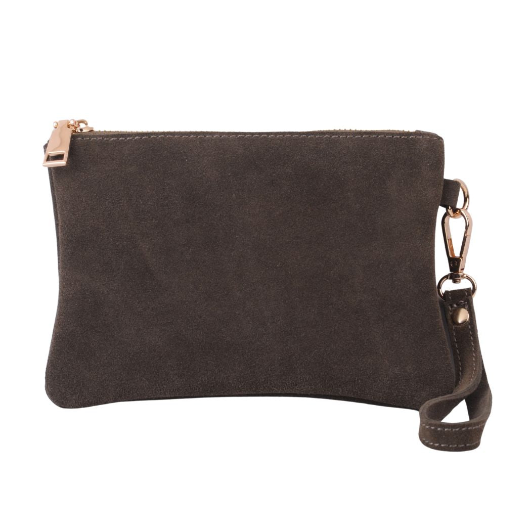 Genuine Suede Wristlet Pouch - Ships September 29th