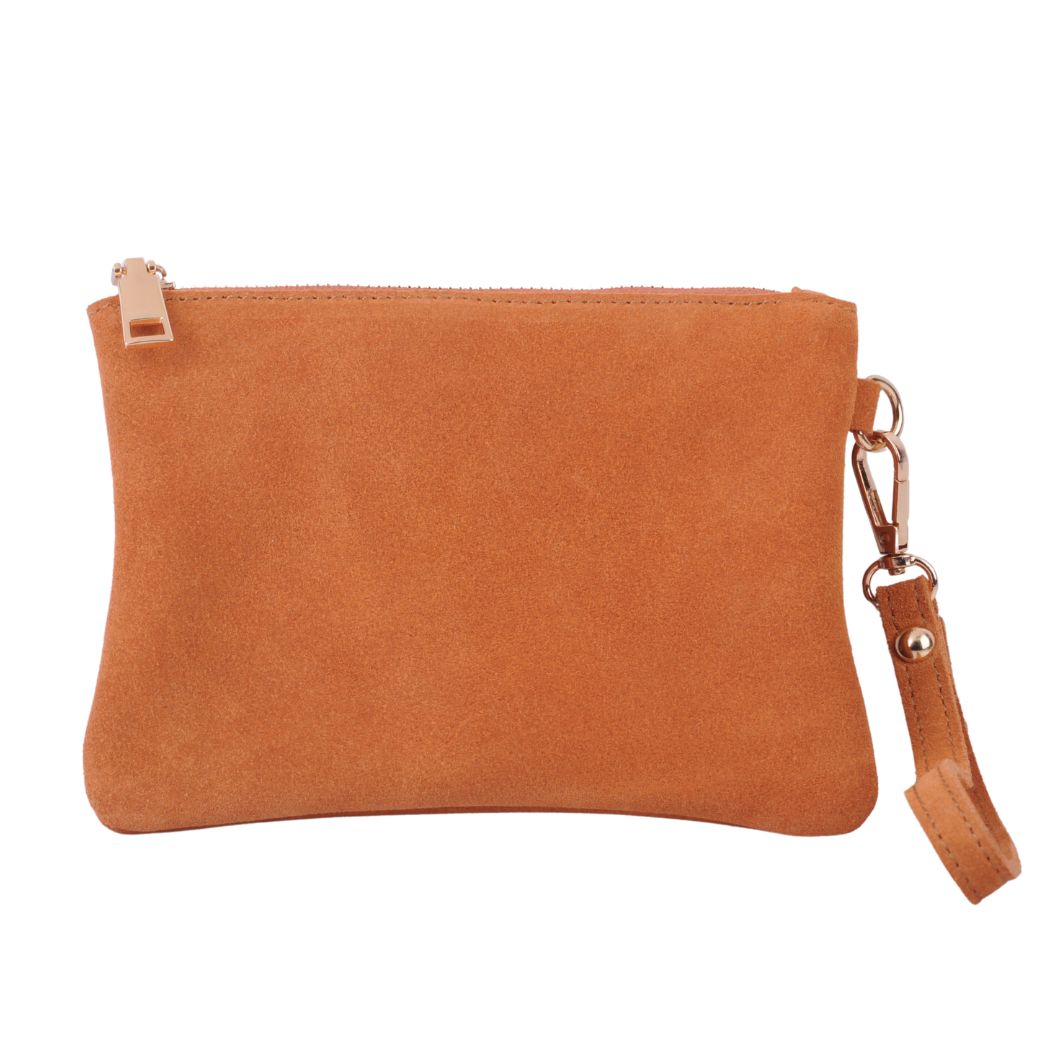Genuine Suede Wristlet Pouch - Ships September 29th