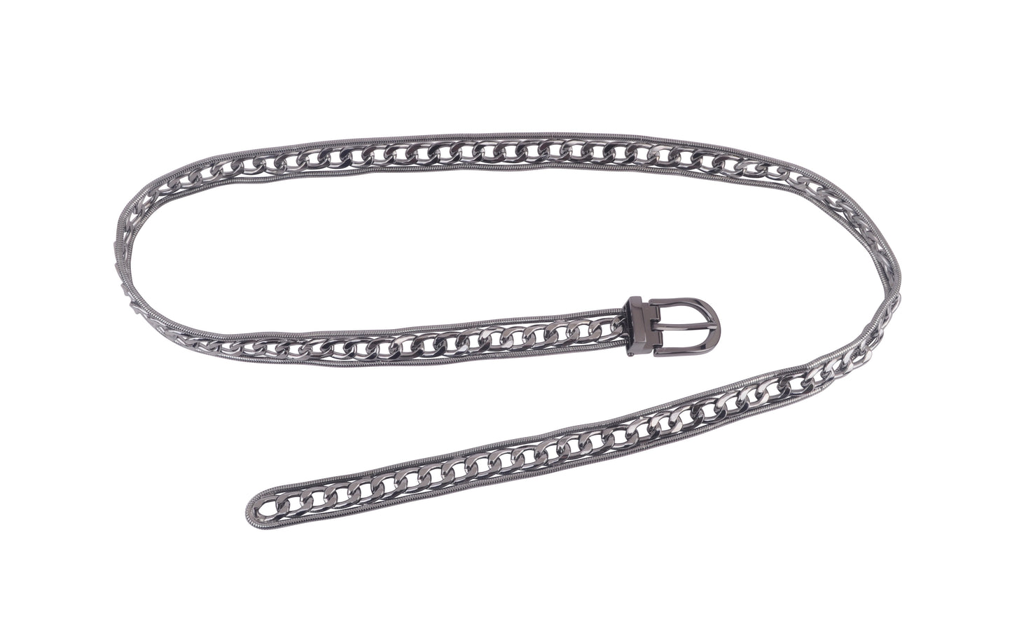 Hardware with Buckle Chain Belt