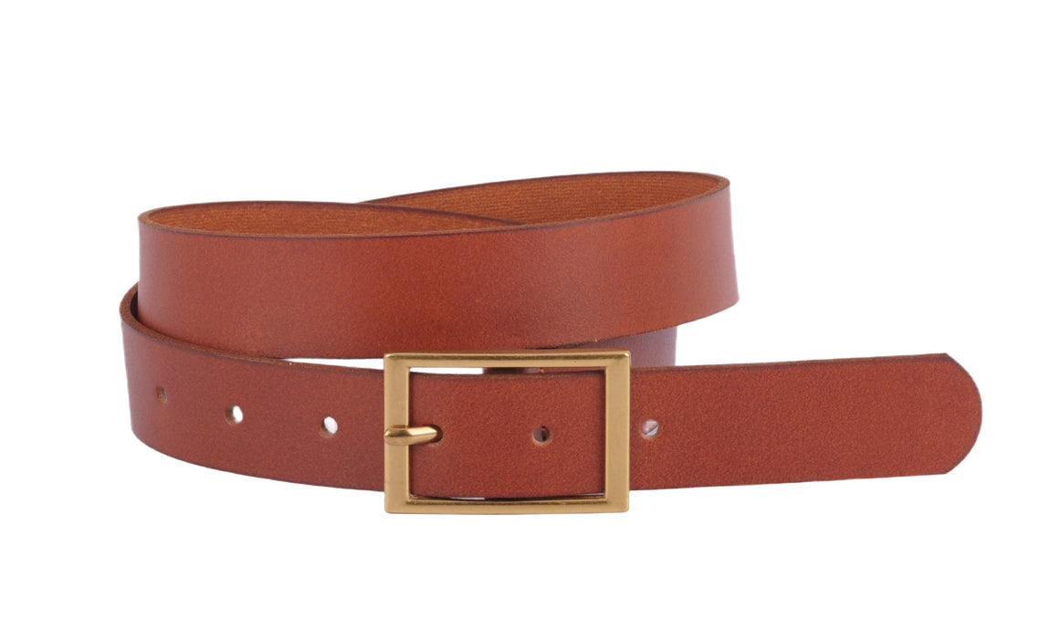 5219 - Sleek Simplicity: Minimal Rectangle Buckle Belt - Timeless Elegance, Effortlessly Defined