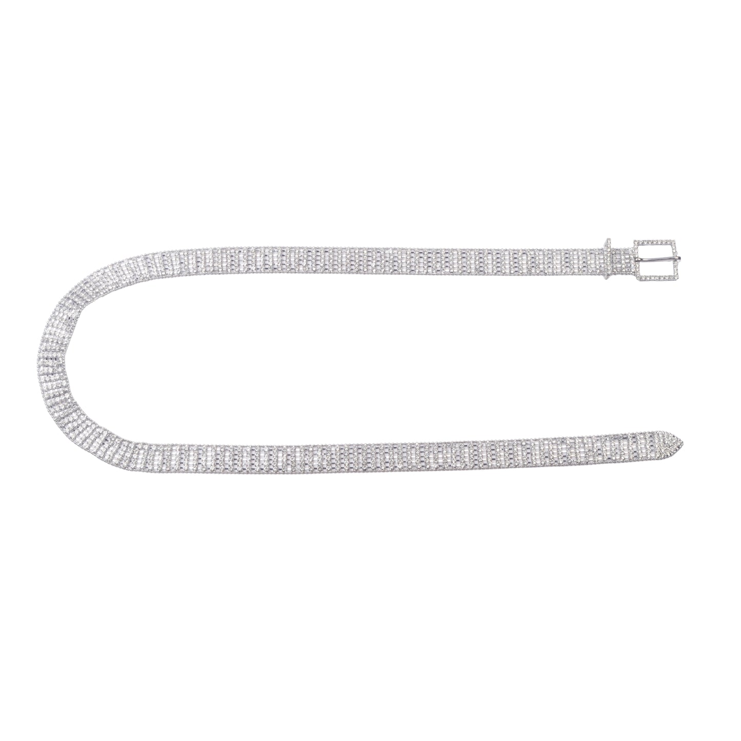 Crystal Embellished Mesh Belt - Ships September 29th
