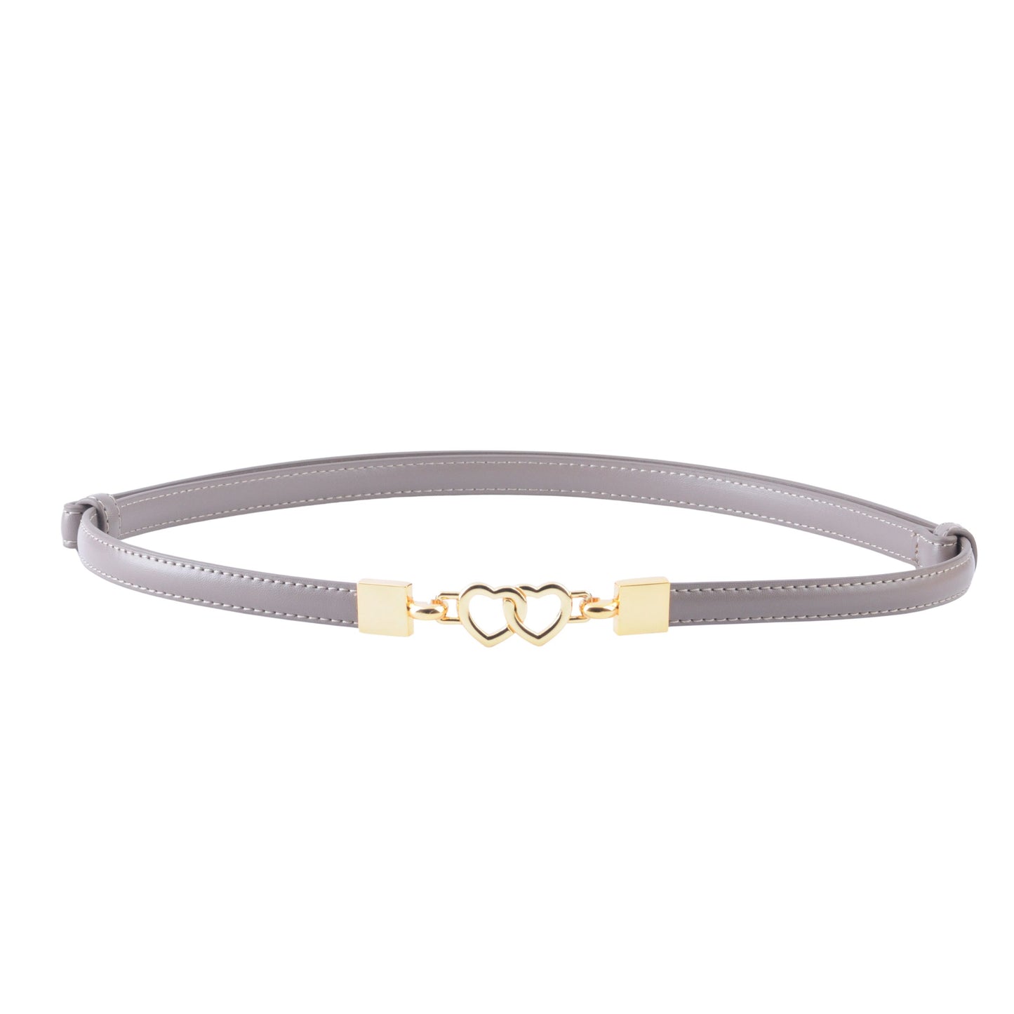 Adjustable Belt with Heart Buckle