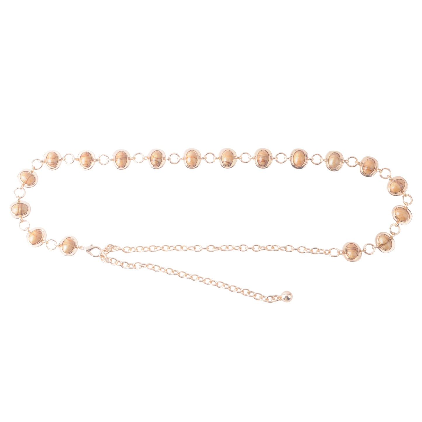 Gold Earthstone Chain Belt