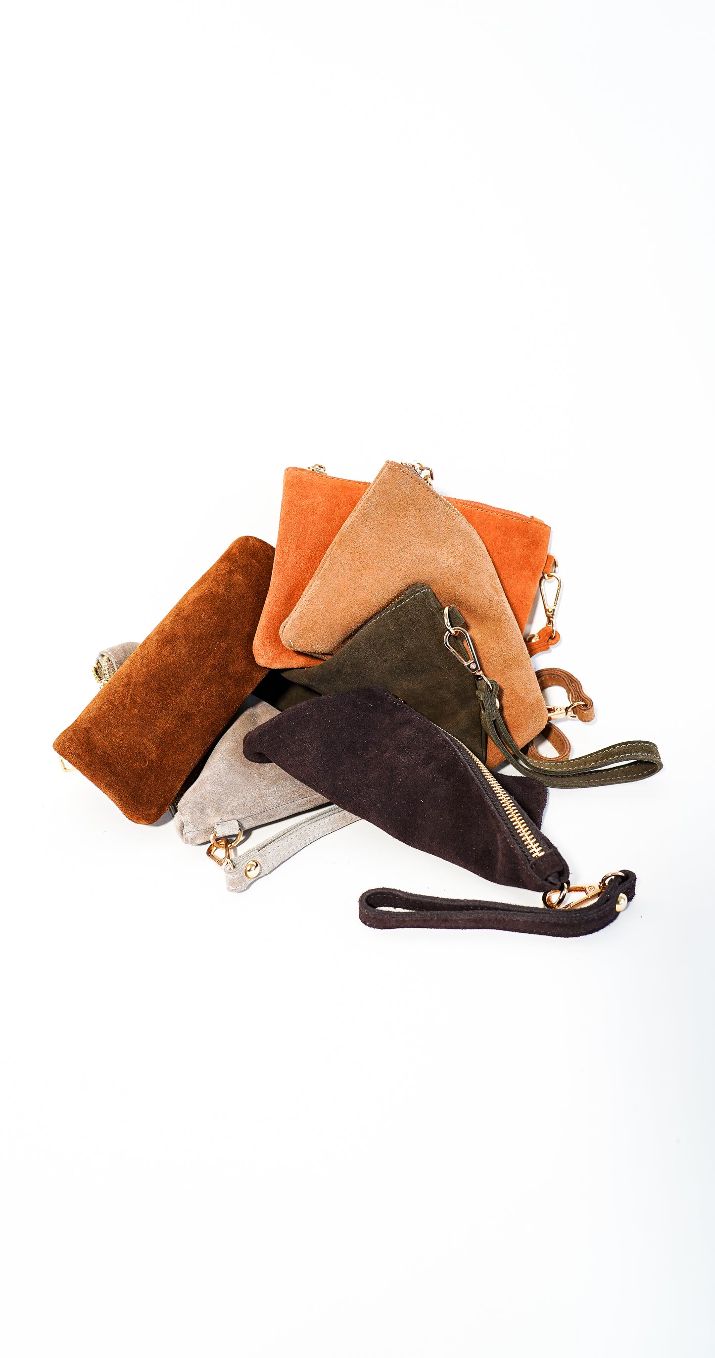 Genuine Suede Wristlet Pouch - Ships September 29th
