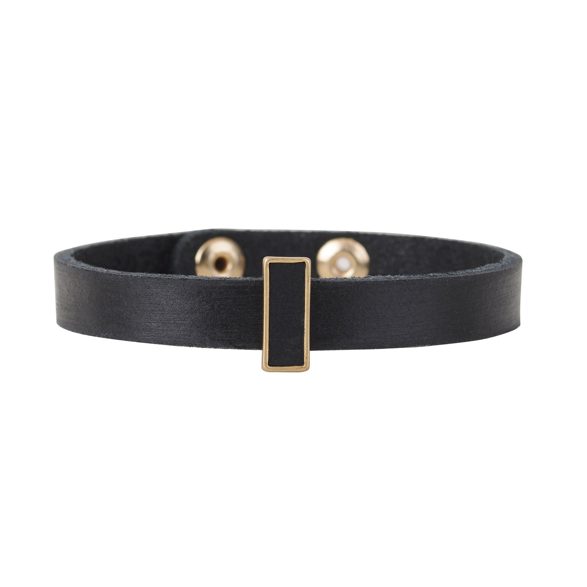 2074-BLACK 2074 - Simplicity is Rare - Wholesale Bracelet - Most Wanted USA