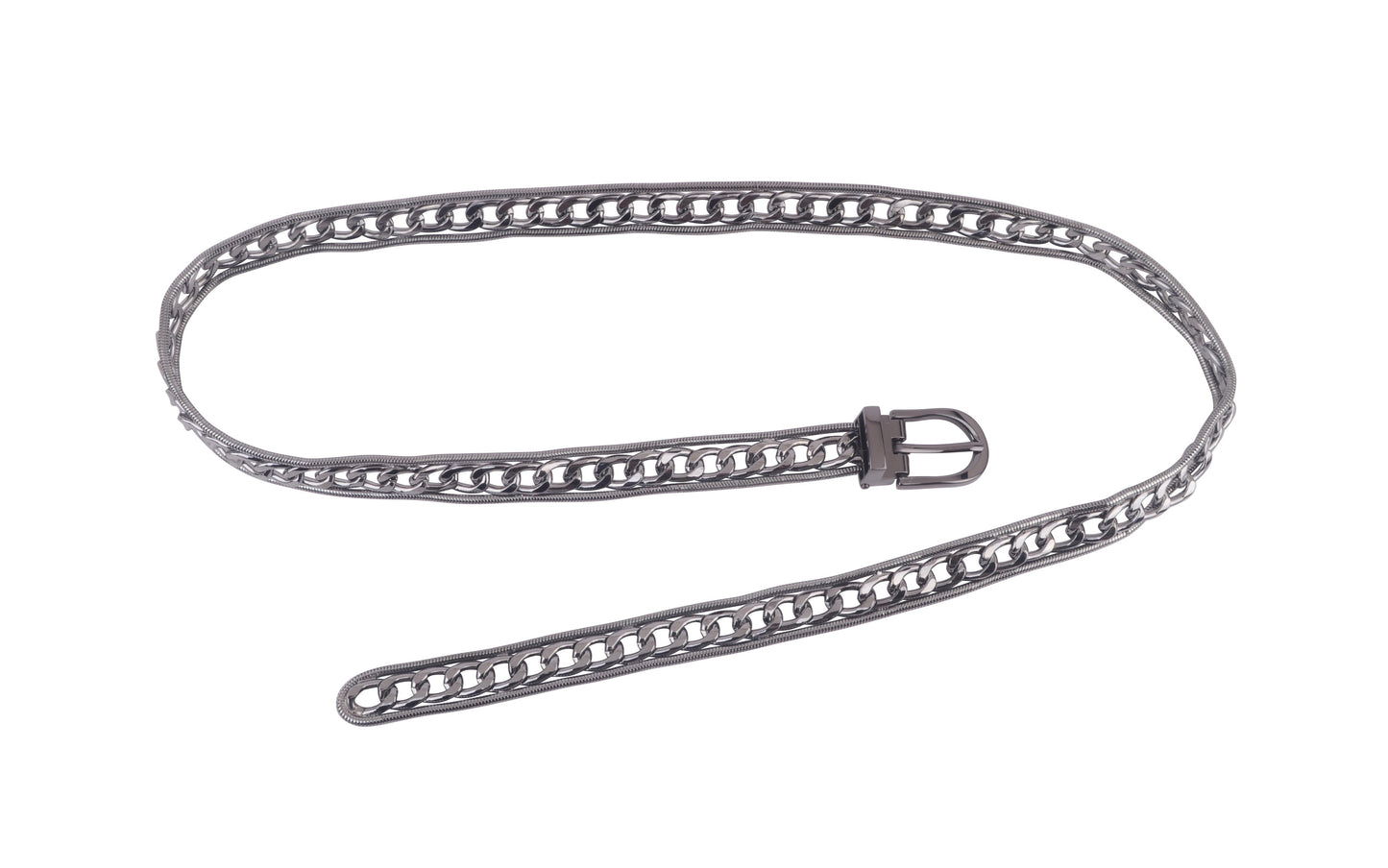 Hardware with Buckle Chain Belt