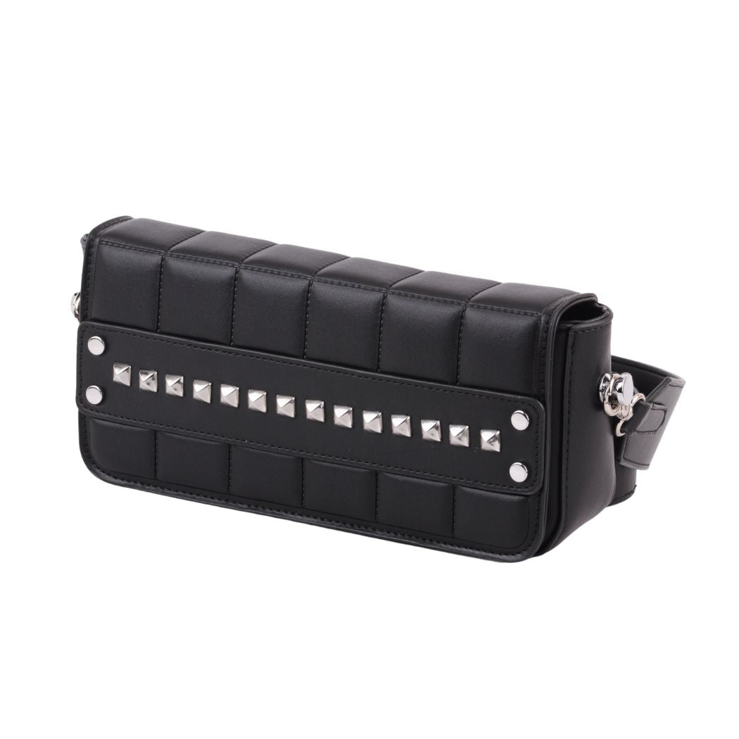 1432 -Studded Clutch with Strap