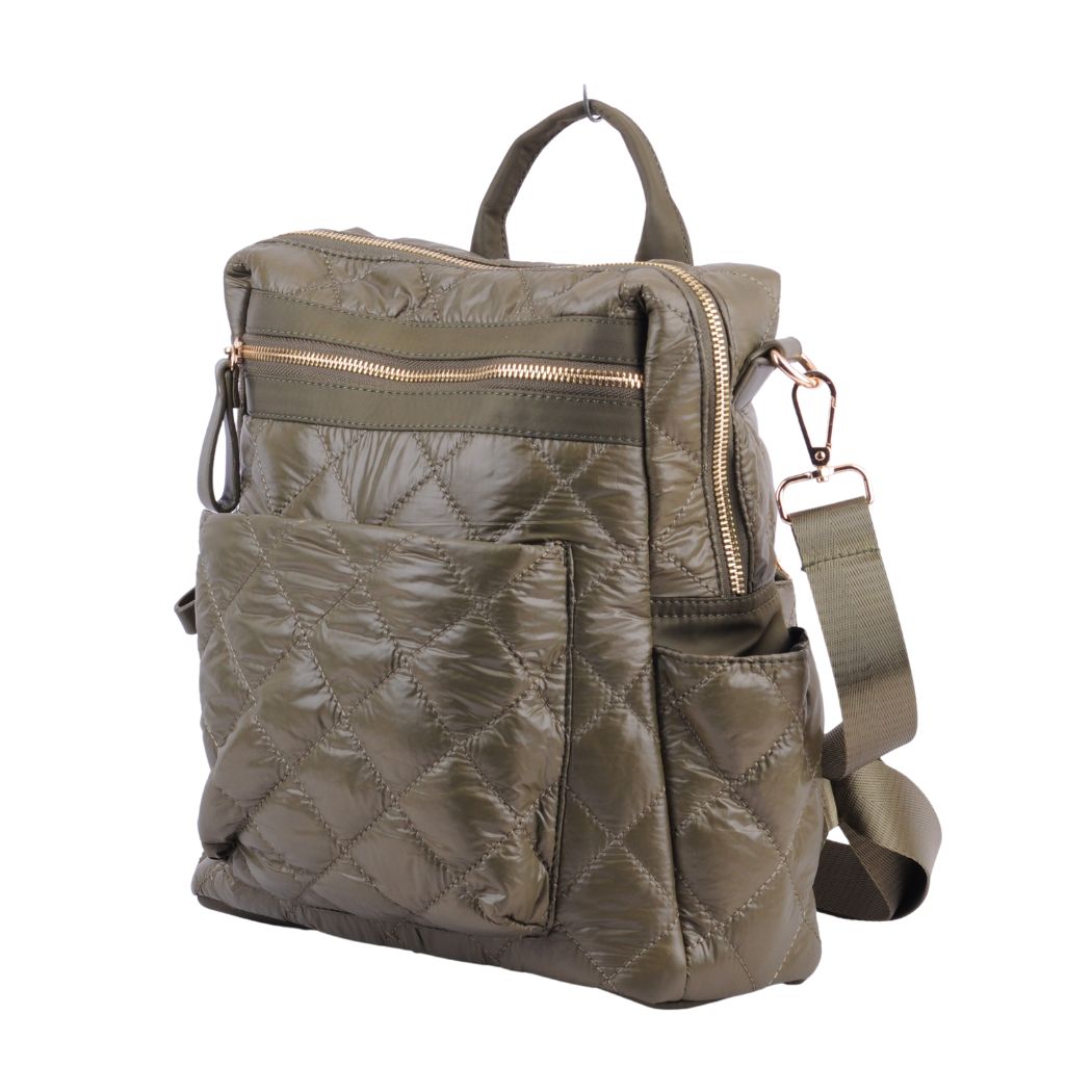 1448 - Quilted Mini Backpack