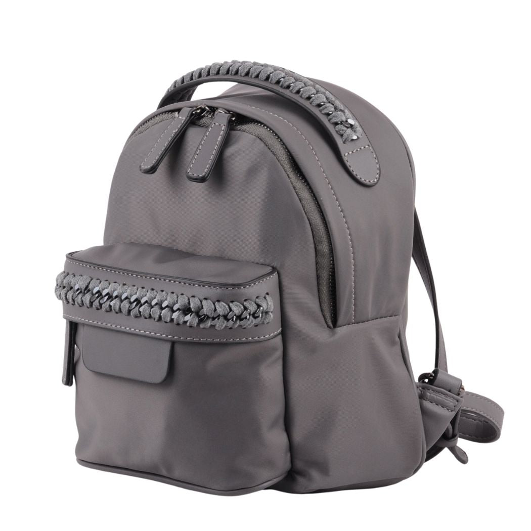 1449 - Mini Backpack with Chain Detail