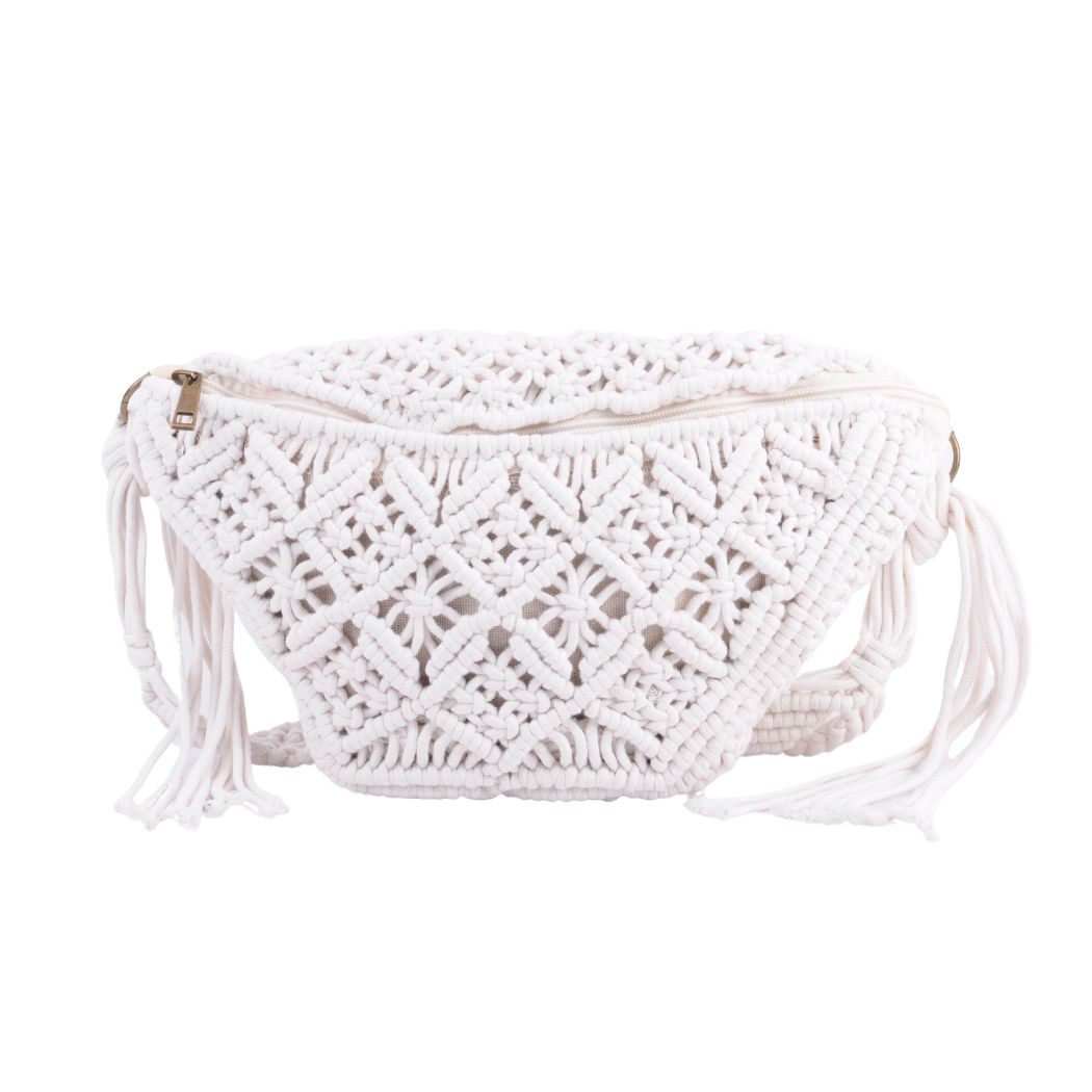 1516 - Tassel Crochet Shoulder Bag
