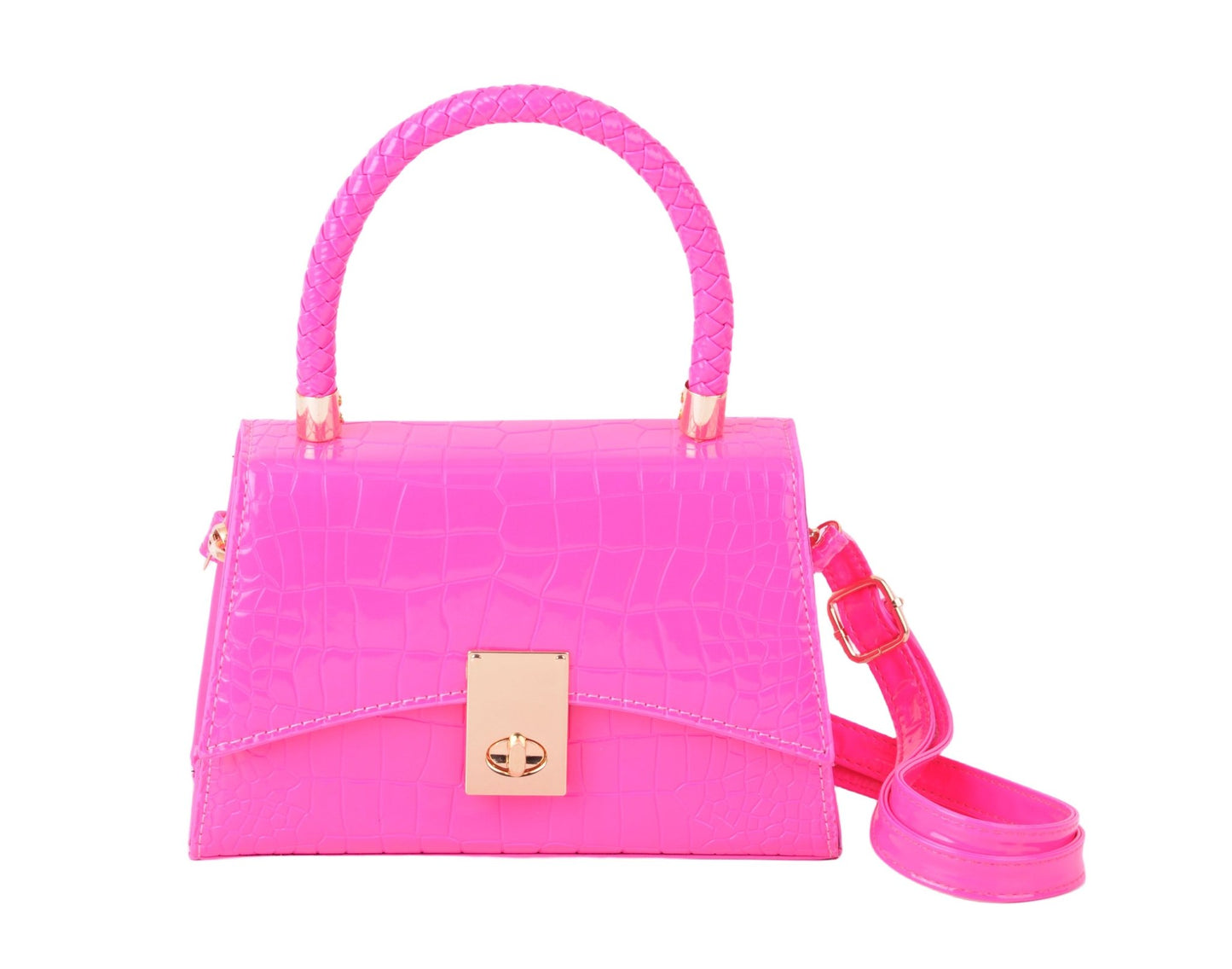 Everyday Snakeskin Flap Bag