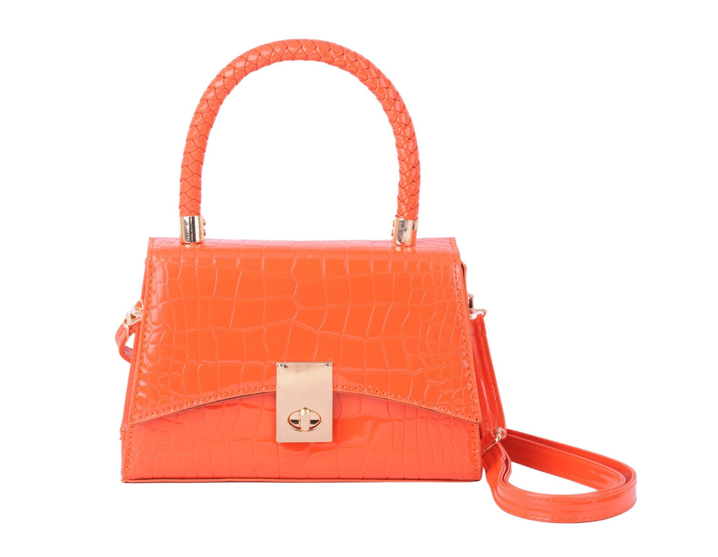 Everyday Snakeskin Flap Bag