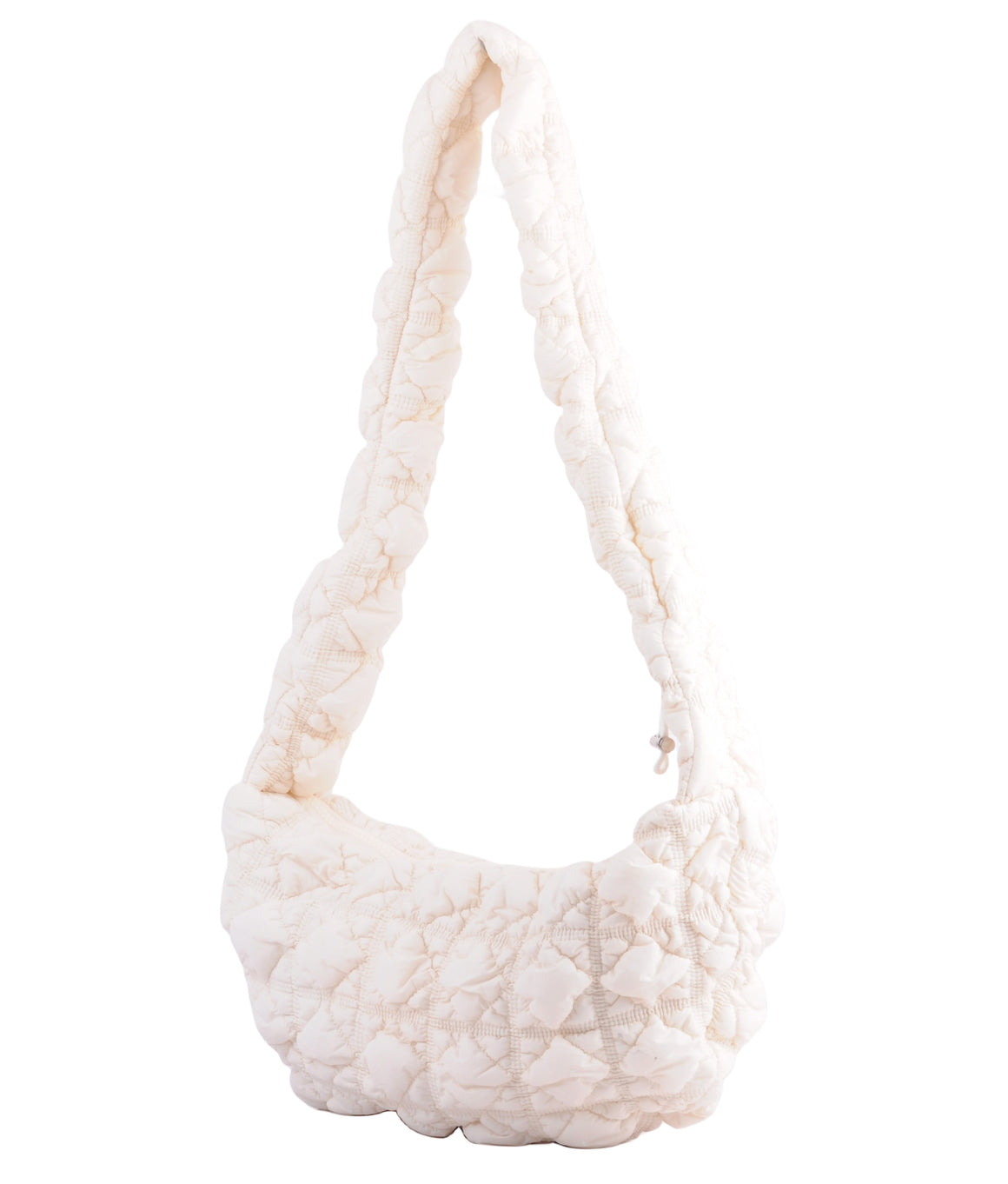 1545 - Nylon Puffer Crossbody Bag with Adjustable Sling Straps