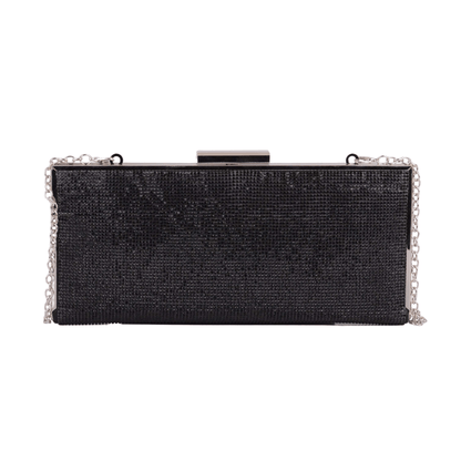 1616-BLACK 1616 - Effortless Elegance: Minimal Long Thin Clutch - Wholesale Handbag - Most Wanted USA
