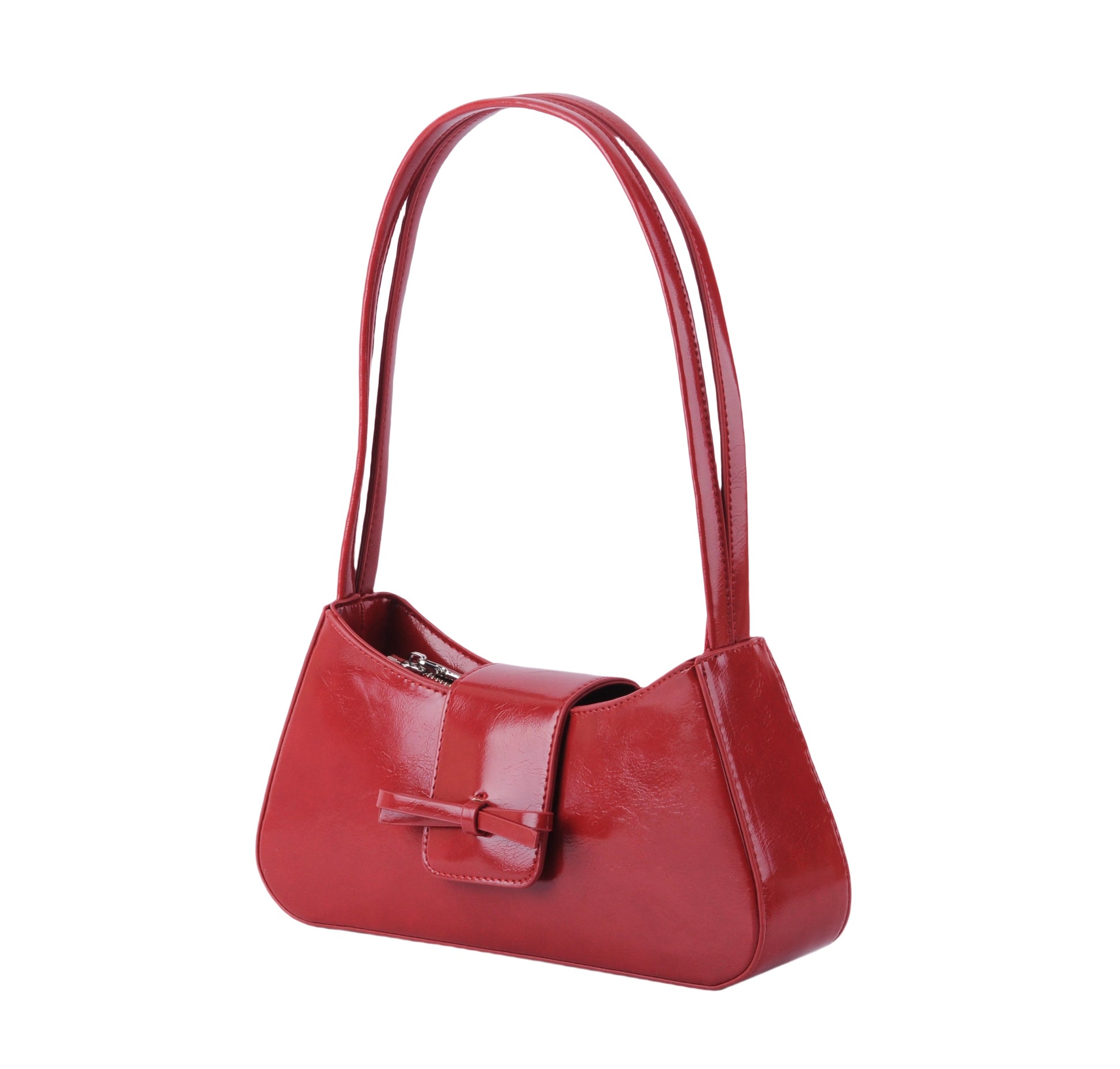 1693 - Baguette Bag with Mini Bows - Wholesale Handbag - Most Wanted USA