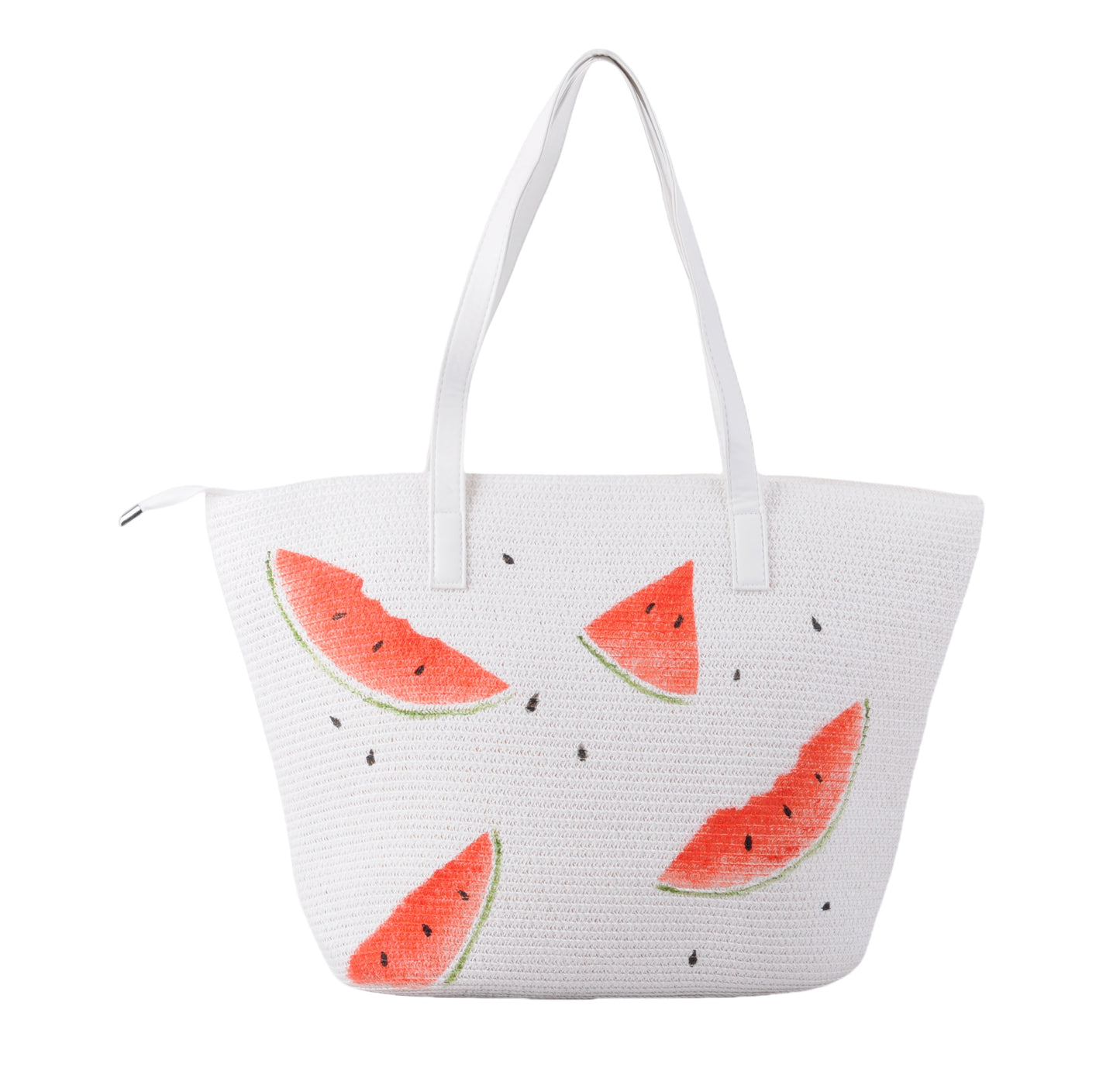 Watermelon Straw Hat and Bag Set