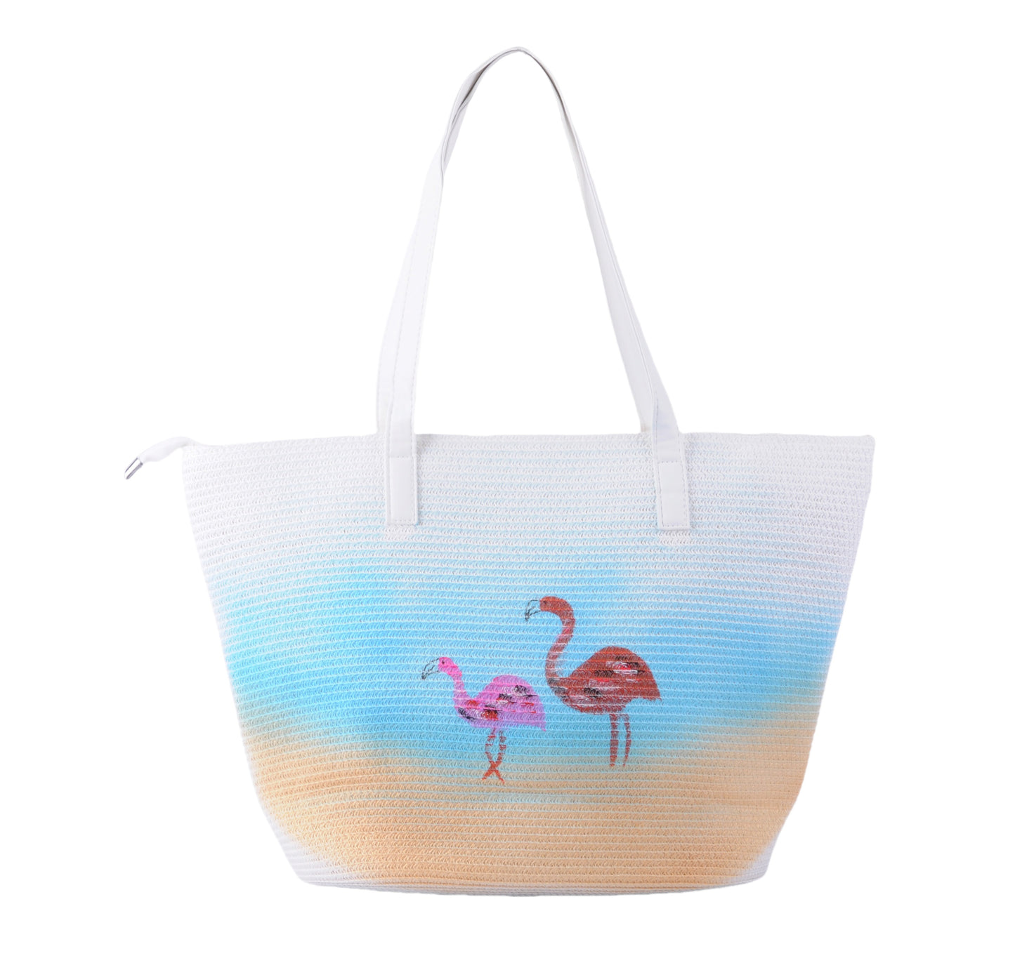 Flamingo Straw Hat Set