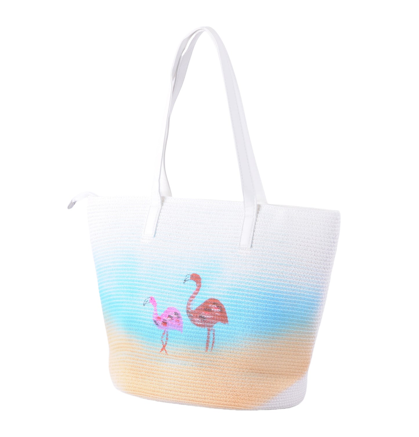 Flamingo Straw Hat Set