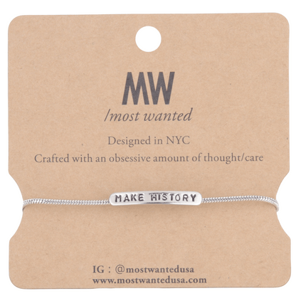 2122 - Make History Bracelet - Wholesale Bracelet - Most Wanted USA