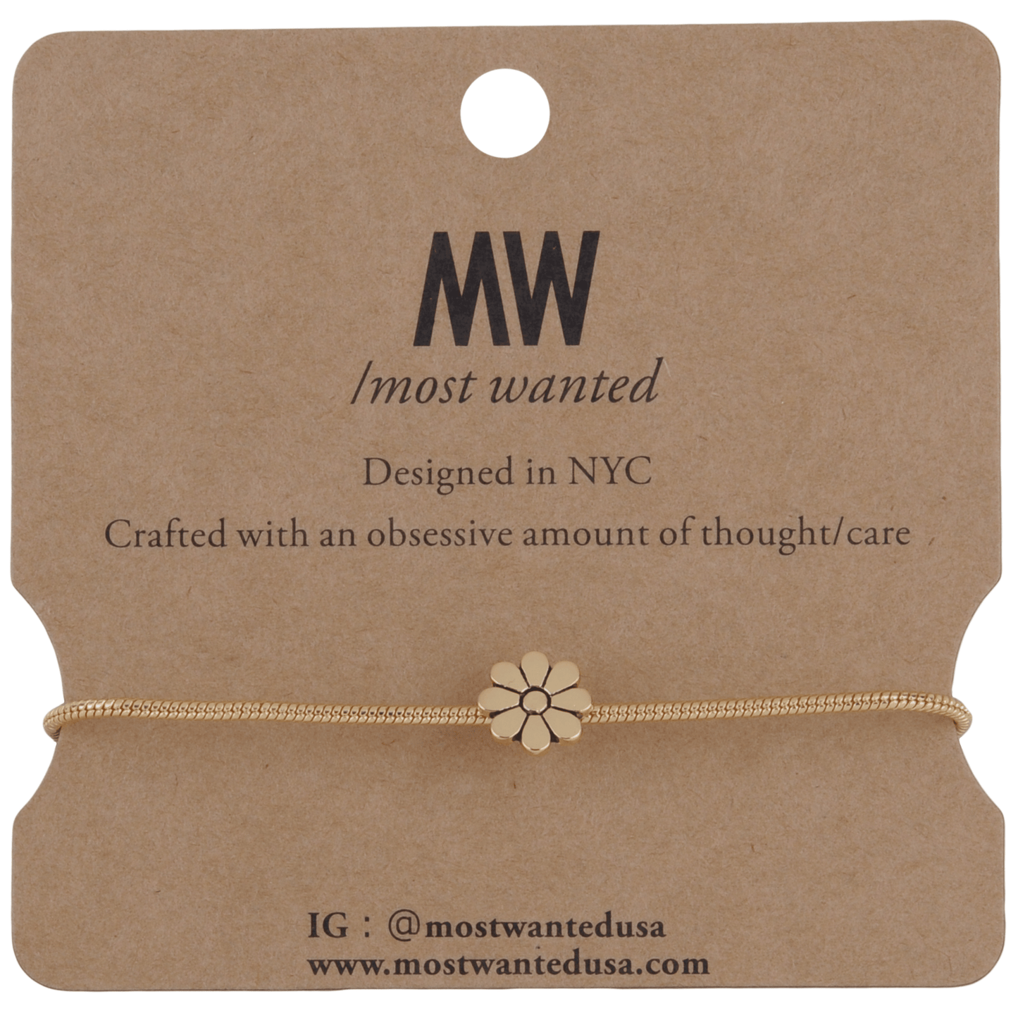 2124 - Flower Bracelet - Wholesale Bracelet - Most Wanted USA