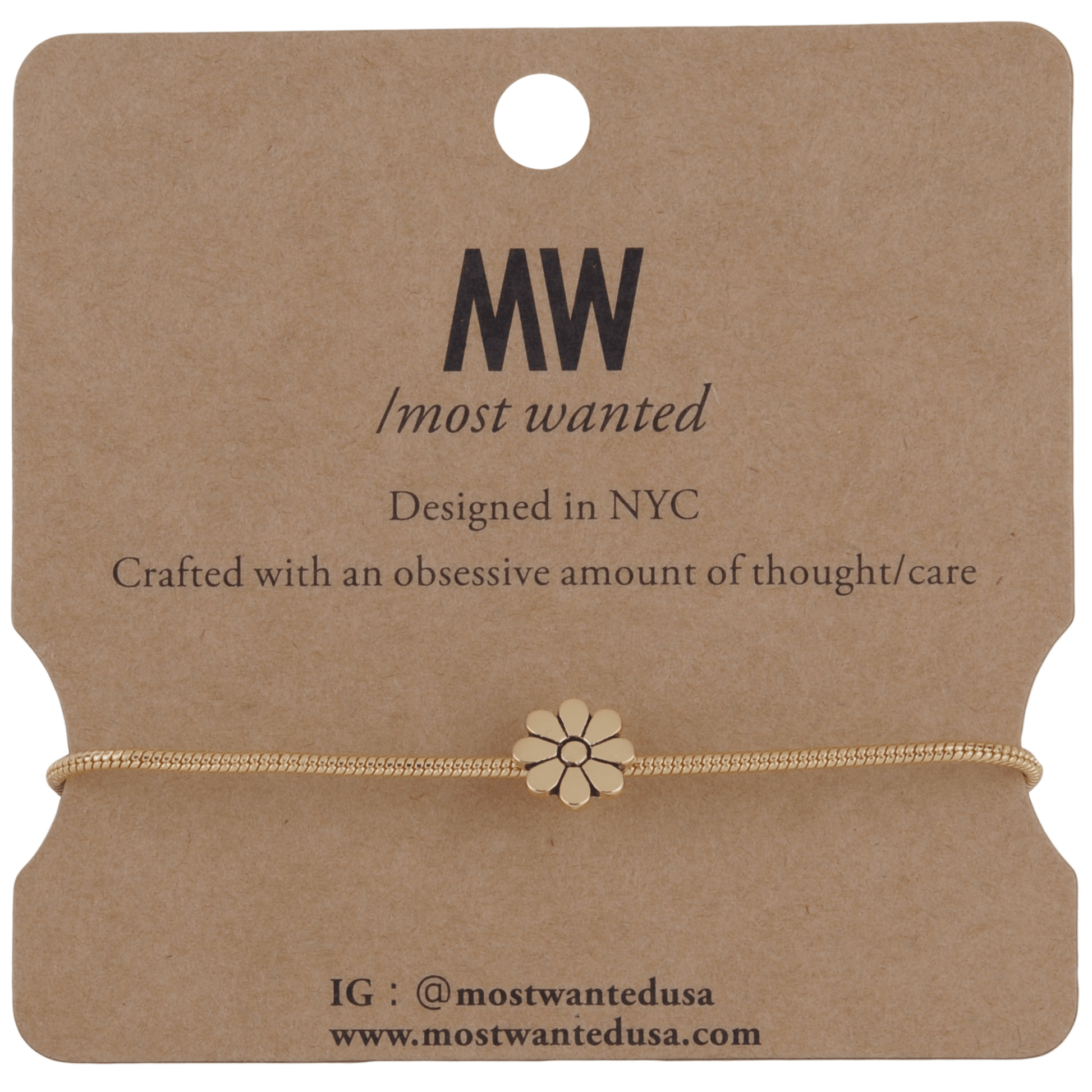 2124 - Flower Bracelet - Wholesale Bracelet - Most Wanted USA