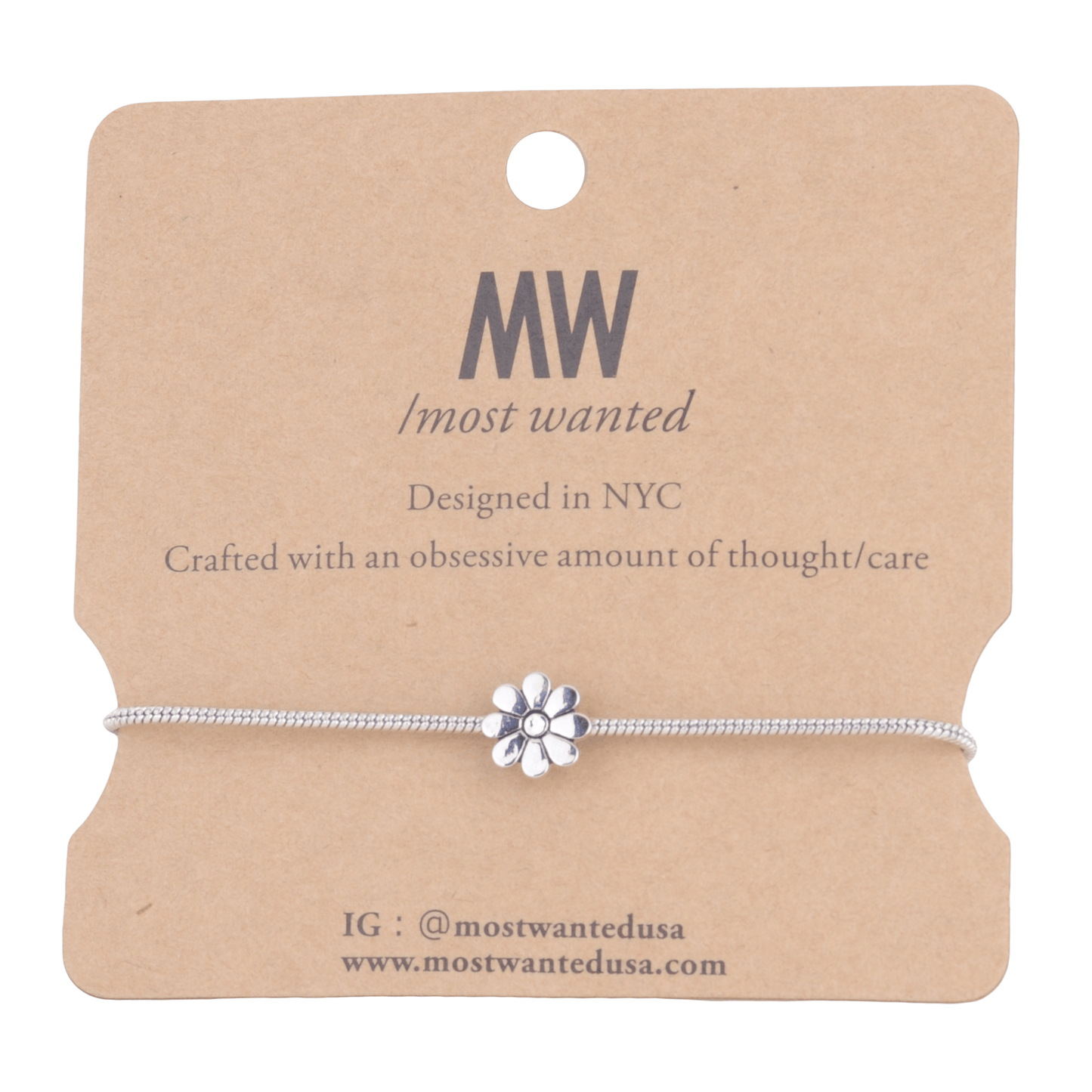 2124 - Flower Bracelet - Wholesale Bracelet - Most Wanted USA