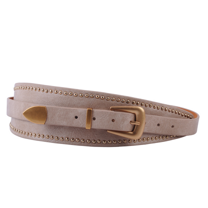 Studded Avant Garde Western Belt