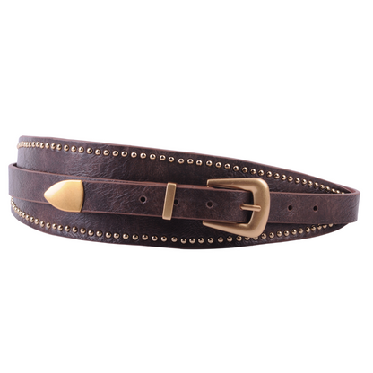 Studded Avant Garde Western Belt