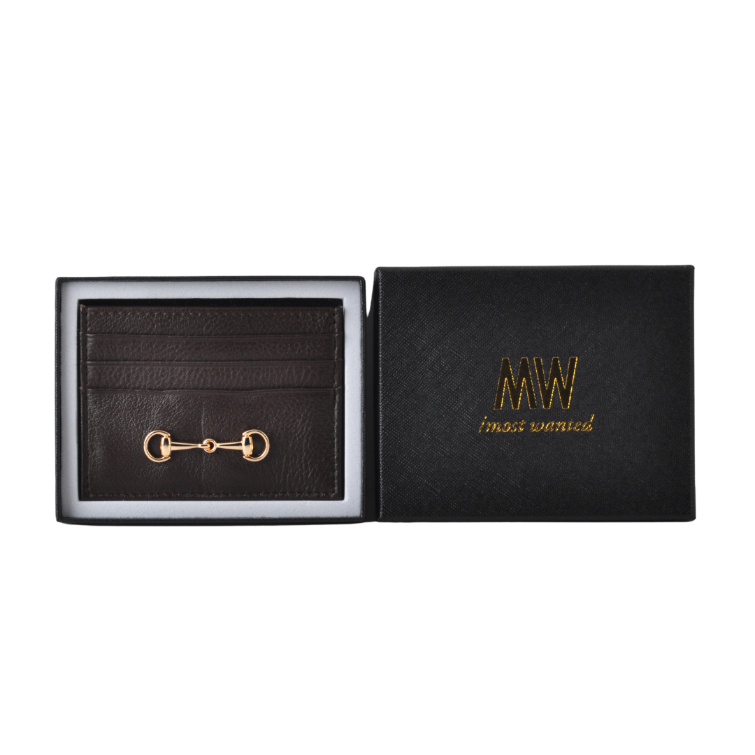 Horsebit Card Wallet with Box