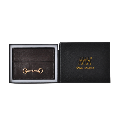 Horsebit Card Wallet with Box