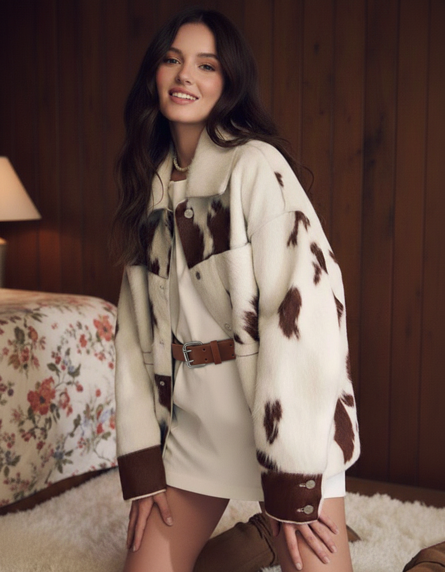 Double Prong Leather Belt