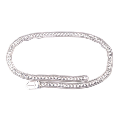 Hardware with Buckle Chain Belt