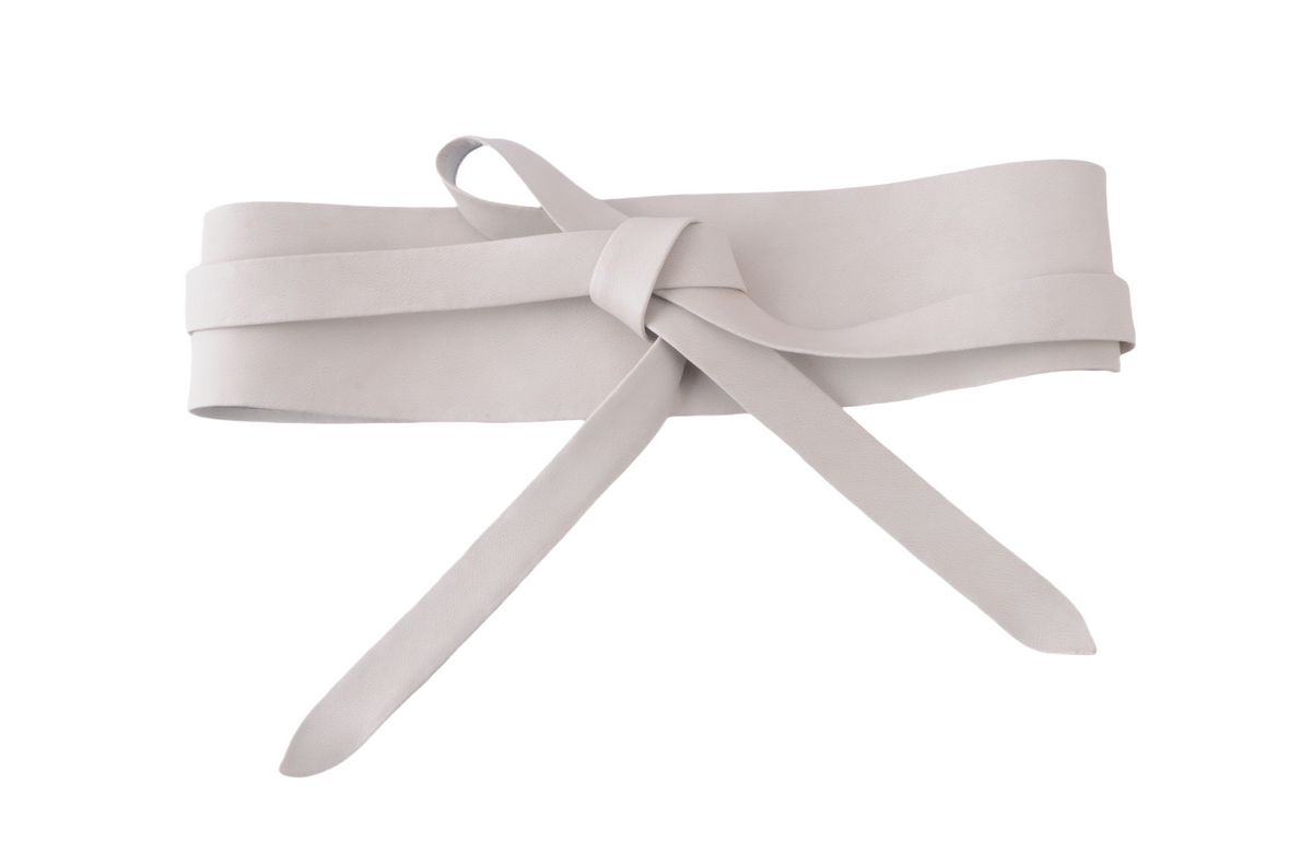 Tie-On Waist Cinching Obi Wrap Belt