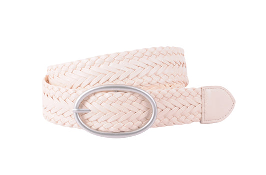 5229 - Woven Belt with Silver Buckle