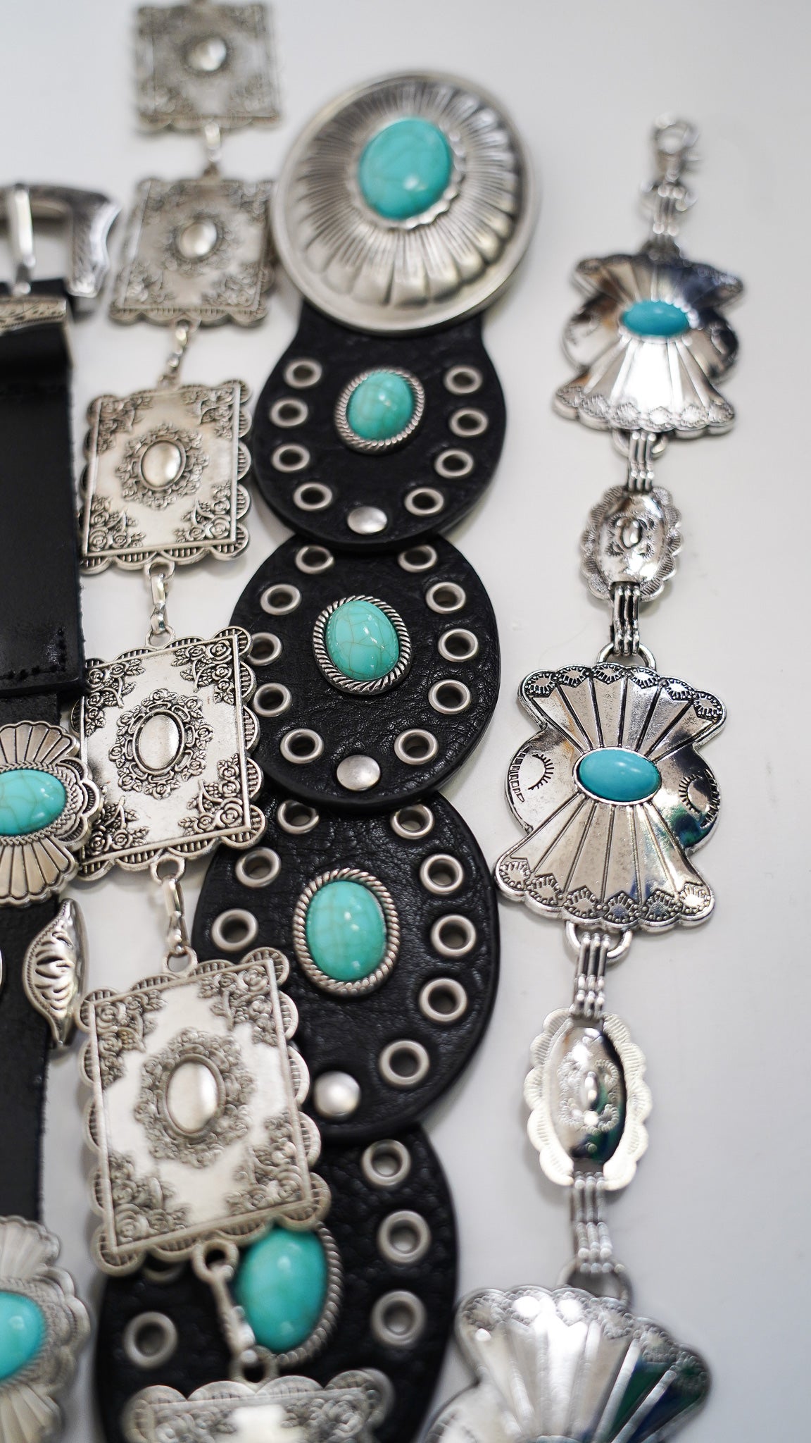 Ornate Rectangular Chain Belt