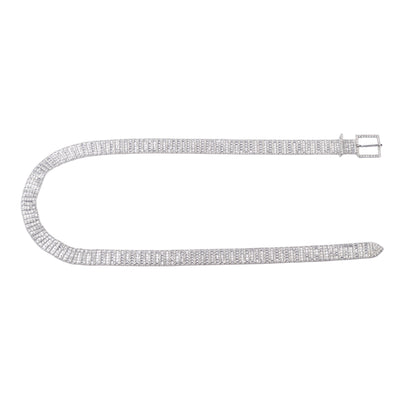 Crystal Embellished Mesh Belt - Ships September 29th