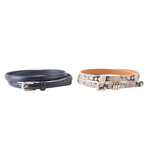 Two Belts, One Look: Animal Edition