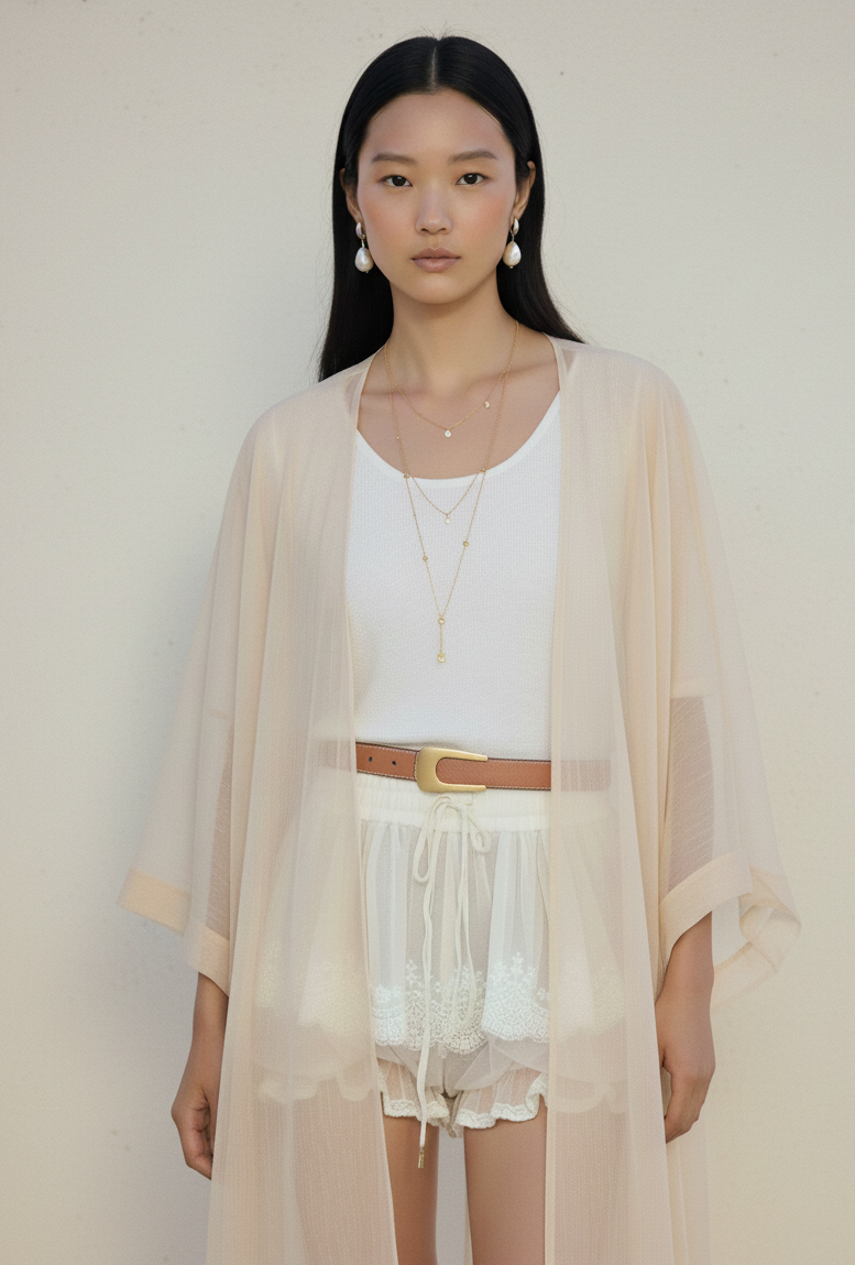 Reversible Belt with Angular Asymmetrical Buckle