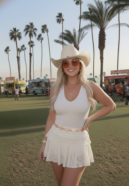 Brushed Matte Gold Oval Chain Belt