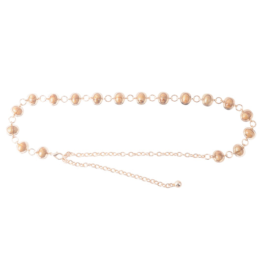 Gold Earthstone Chain Belt