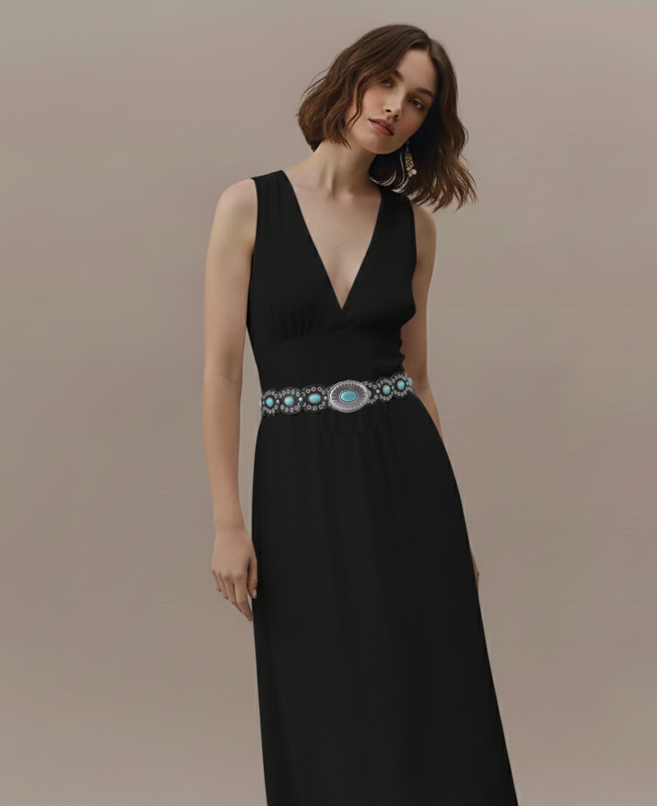 Turquoise Trails Concho Belt