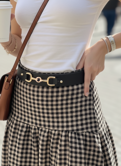 Sienna Snaffle Horse Bit Belt