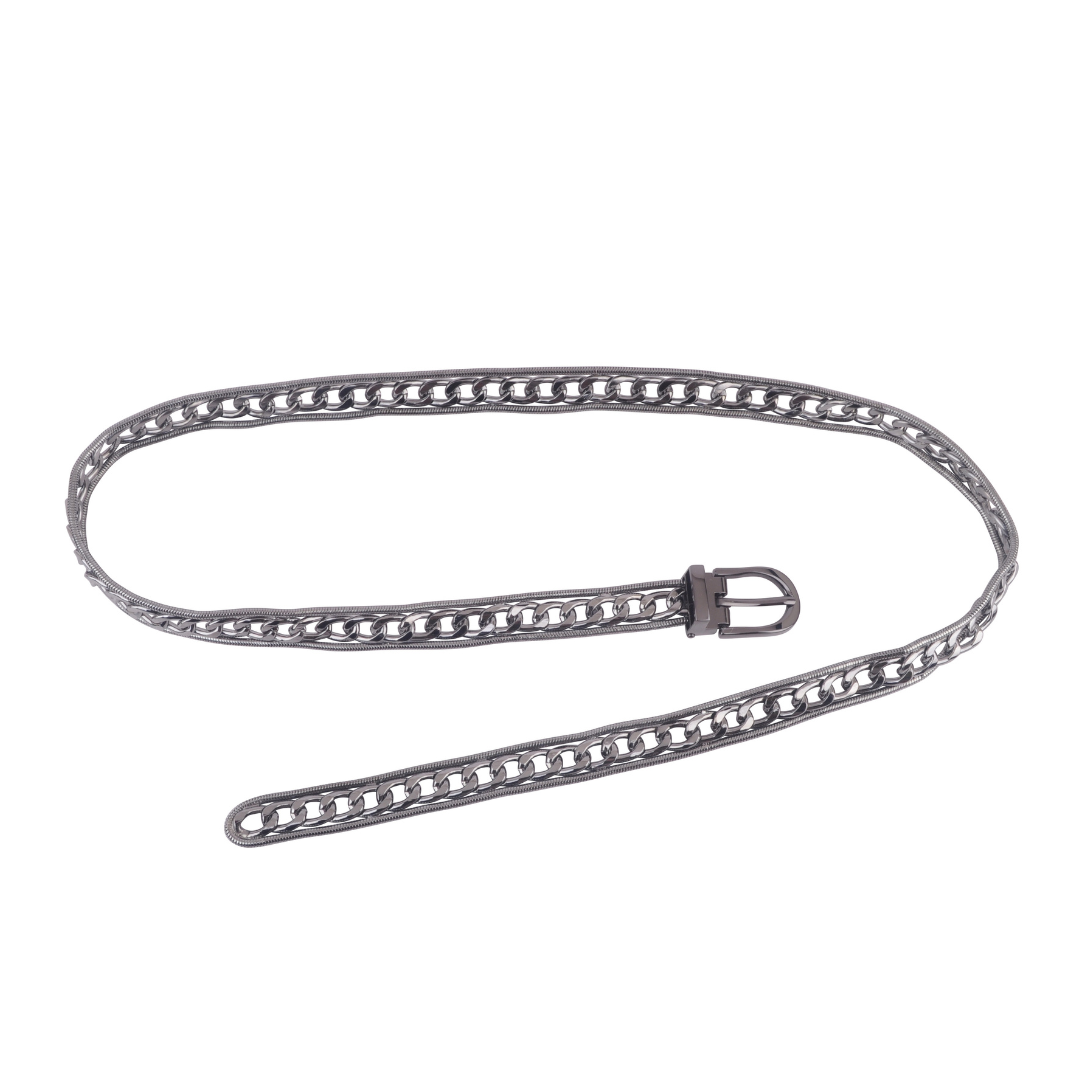 Hardware with Buckle Chain Belt